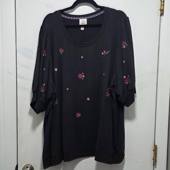 GUC Knox Rose Size 4x Sweater Top - Picture 1 of 2